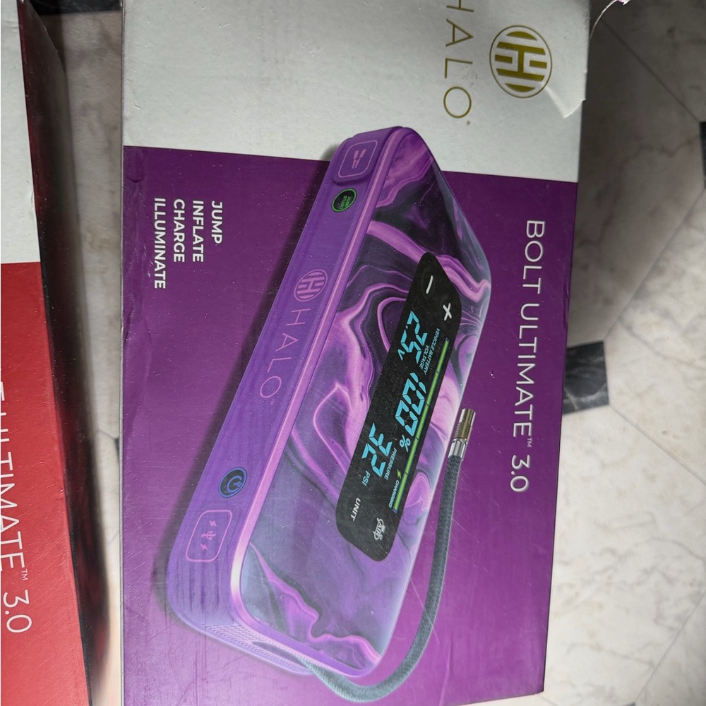 Halo Bolt Ultimate 3.0 Charger - Purple Design